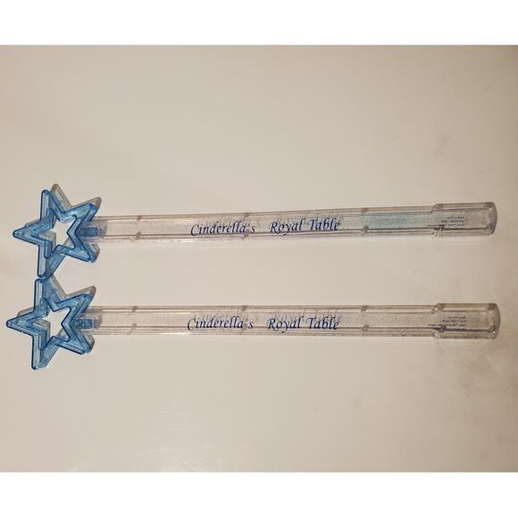 Disney Other - Disney Parks Cinderellas Royal Table Set of 2 Sparkle Star Wands Princess Toy